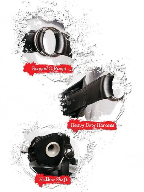 Pipedream Fetish Fantasy Extreme Kemerli İçi Boş 25 cm 3