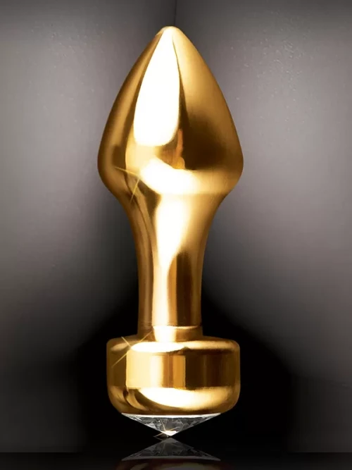 Pipedream Gold Mini Luv Plug 2