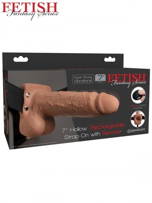 Pipedream Fetish Fantasy İçi Boş Şarjlı Uzaktan Kumandalı 18 cm Ek Resim