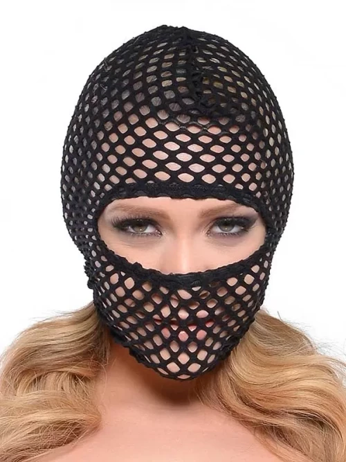 Pipedream Fishnet Hood Maske 3