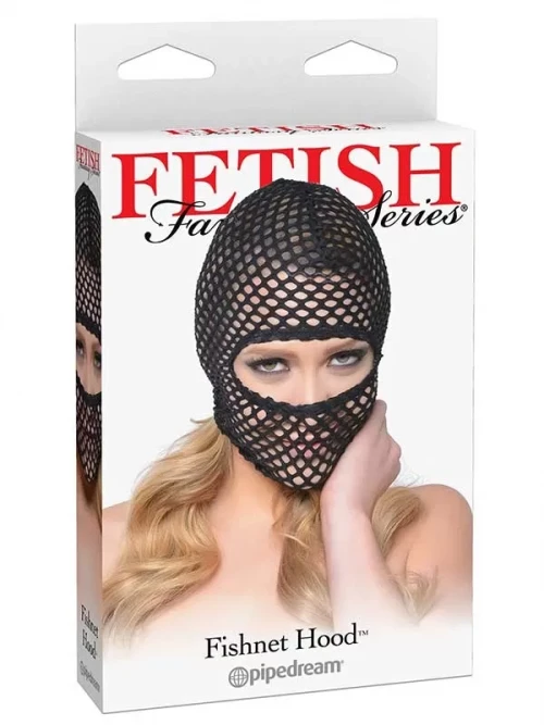 Pipedream Fishnet Hood Maske 4
