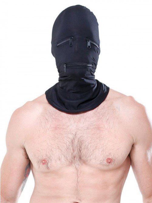 Pipedream Fetish Fantasy Series Zipper Face Hood Maske 3