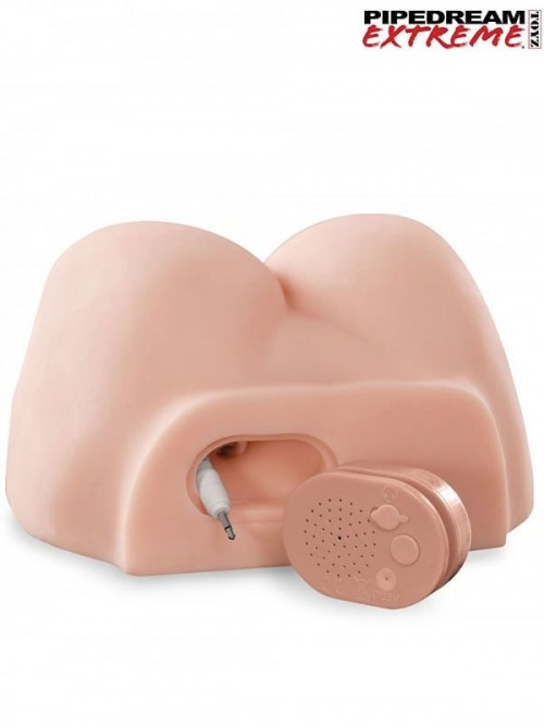 Pipedream Interactive Bad Boy Titreşimli Sesli Şarjlı Erkek Kalça 6