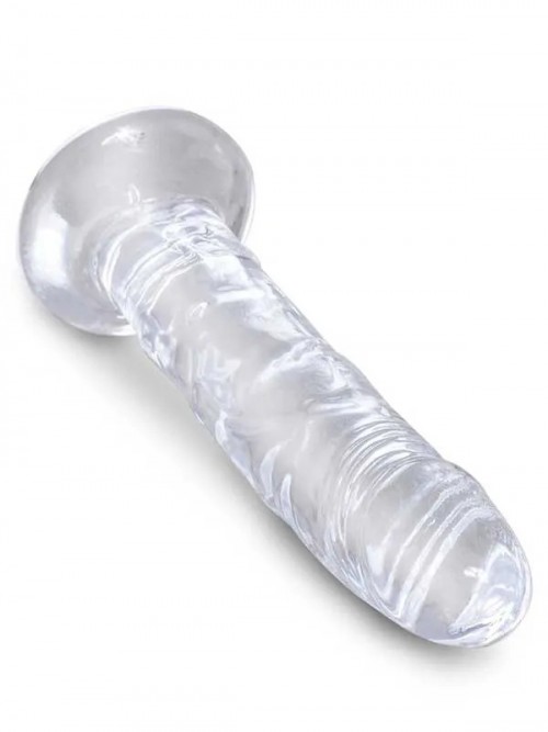 Pipedream King Cock Clear 6” Realistik Dildo 18 cm 3