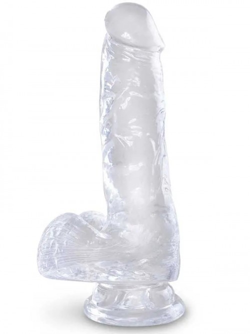 Pipedream King Cock Clear 6” Realistik Penis 18 cm 3