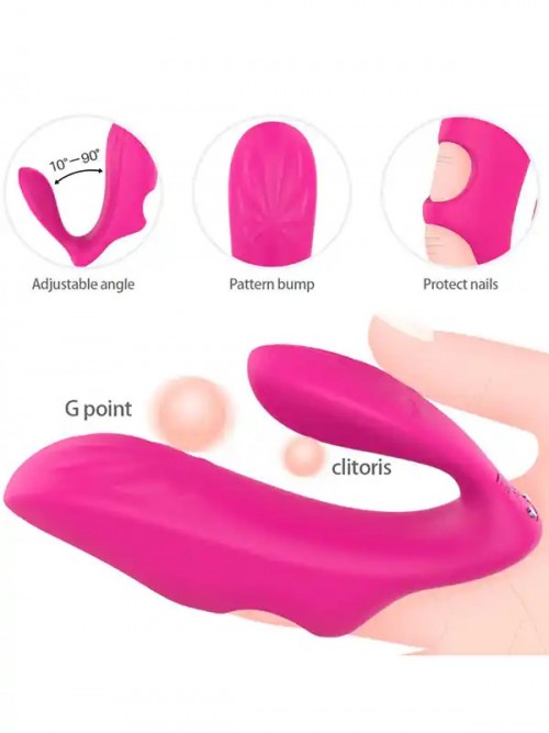 Şarjlı Uzaktan Kumandalı Parmak ve G Noktası Vibratörü 2