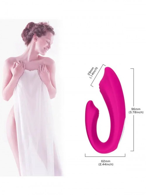 Wejoy-RCT Çiftler için Şarjlı Uzaktan Kumandalı Vibratör Ek Resim