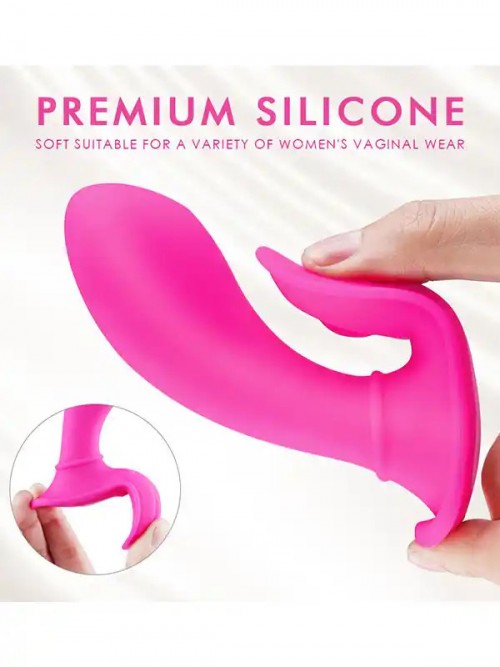 Giyilebilir Külot İçi Uzaktan Kumandalı Şarjlı Vibratör Ek Resim