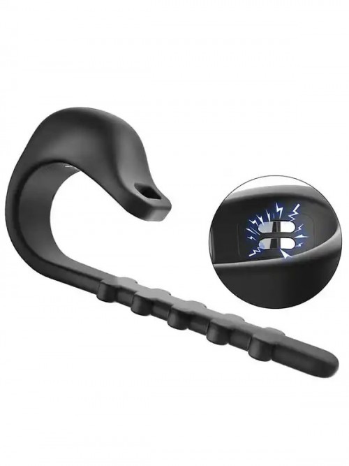 Lightning Ring Ayarlanabilir Elektro Şok Özellikli Şarjlı Penis Halkası 2