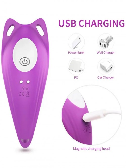 Rebecca Giyilebilir Külot İçi Uzaktan Kumandalı Şarjlı Vibratör Ek Resim