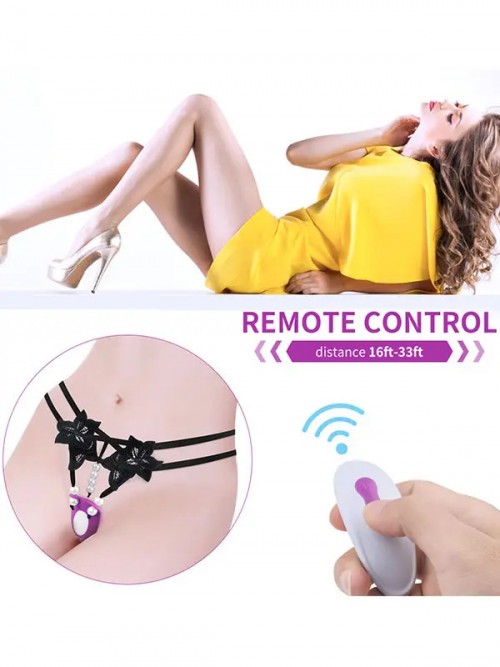 Rebecca Giyilebilir Külot İçi Uzaktan Kumandalı Şarjlı Vibratör 4