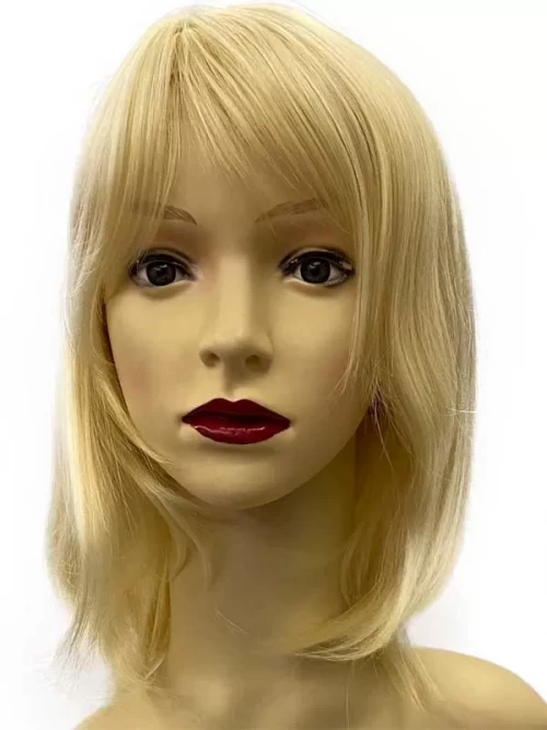 Kahküllü Orta Boy Sarı Peruk