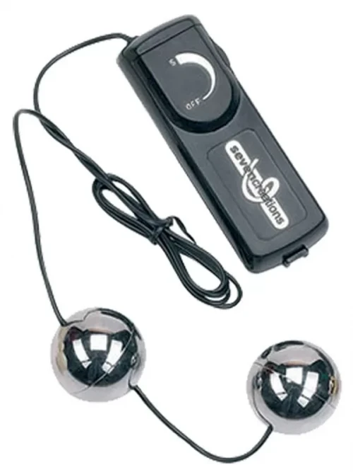 Titreşimli Anal Vajinal Orgazm Topu 2’li