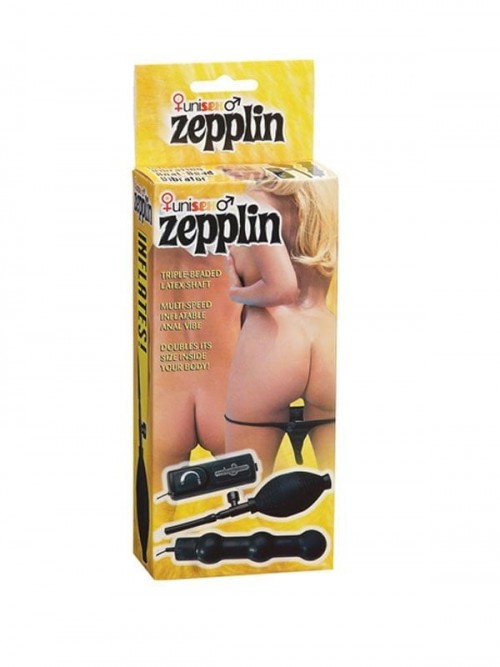 Zepplin Şişirilebilir Titreşimli Anal Plug 3