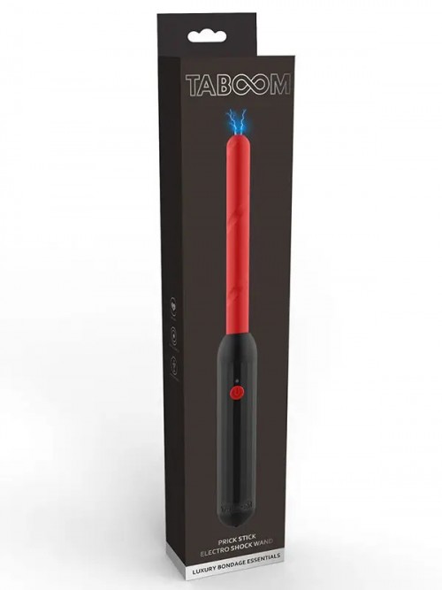 Taboom Bondage Essentials Prick Stick Electro Shock Wand Ek Resim