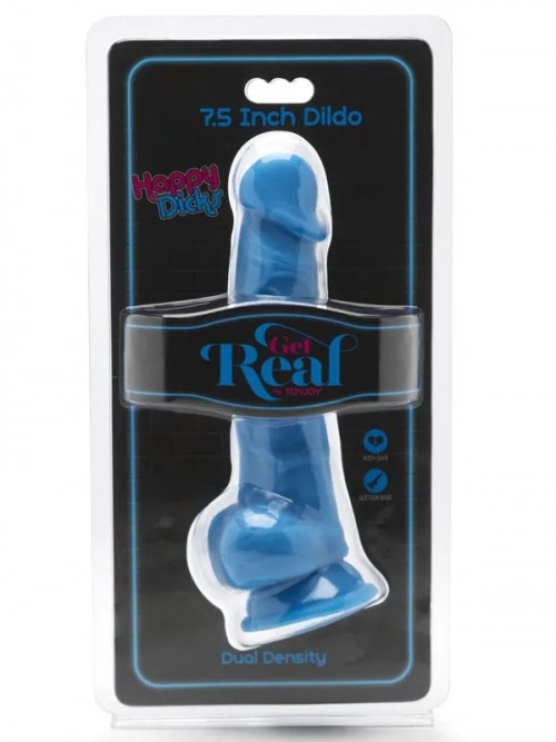 Happy Dicks Dildo 7.5″ Realistik Penis 19 cm Mavi 3