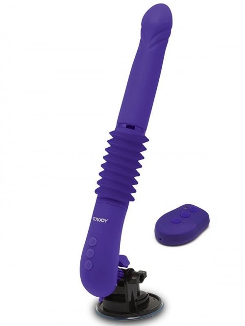 İleri Geri Hareketli Şarjlı Uzaktan Kumandalı Vantuzlu Vibratör 2