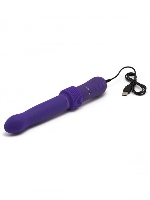 İleri Geri Hareketli Şarjlı Uzaktan Kumandalı Vantuzlu Vibratör 4