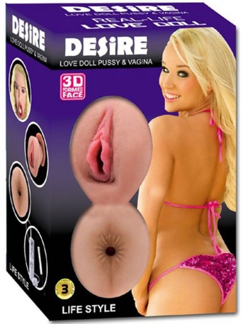 Desire Titreşimli Realistik Vajinalı Şişme Bebek 2