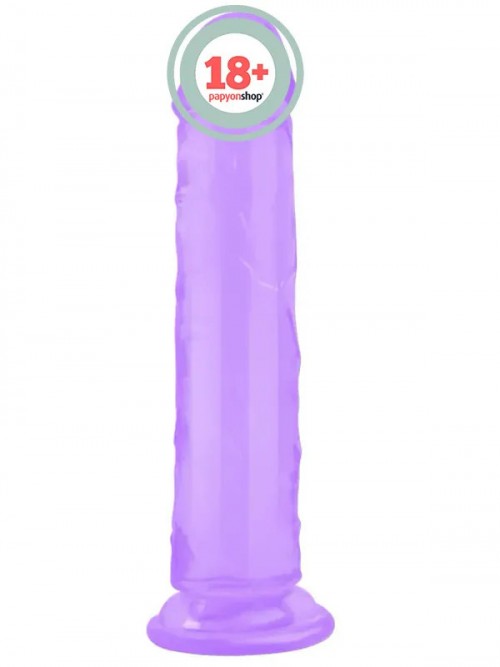VSCNovelty 8.5″ Mr. Rude Gerçekçi Mor Jel Dildo 21.5 cm