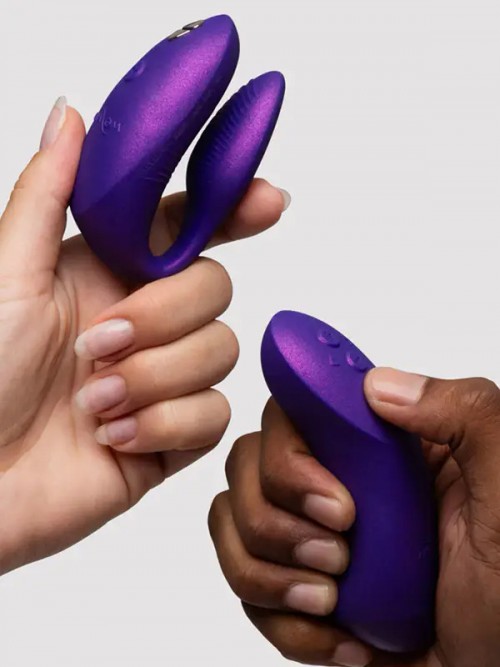 We-Vibe Chorus Pro Sezgisel Uzaktan Kumanda ve Telefon Kontrollü Çiftler için Vibratör Ek Resim