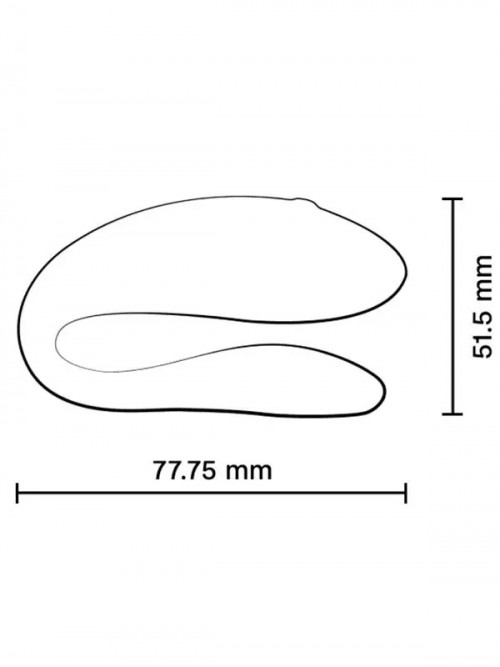 We-Vibe Sync Lite Çiftler İçin Telefon Kontrollü Vibratör Aqua 6