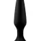 LoveToy LURE ME Silicone Anal Plug S 11.5 cm Siyah