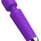NOXXX Güçlü Şarjlı Wand Masaj Vibratörü 28 Fonksiyonlu Mor