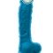 NS Novelties Colours Dual Density 8″ Realistik Dildo 20 cm Mavi