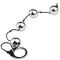 Seven Creations Heavy Metal Anal Beads